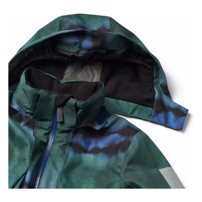 Giacca da sci Alpine Tie Dye | Verde
