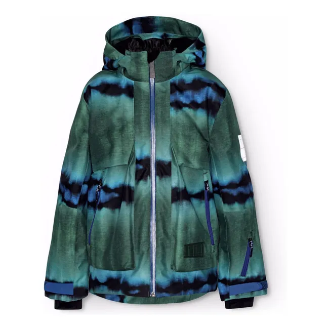 Giacca da sci Alpine Tie Dye | Verde