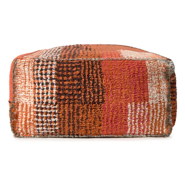 City reversible pouffe | Red