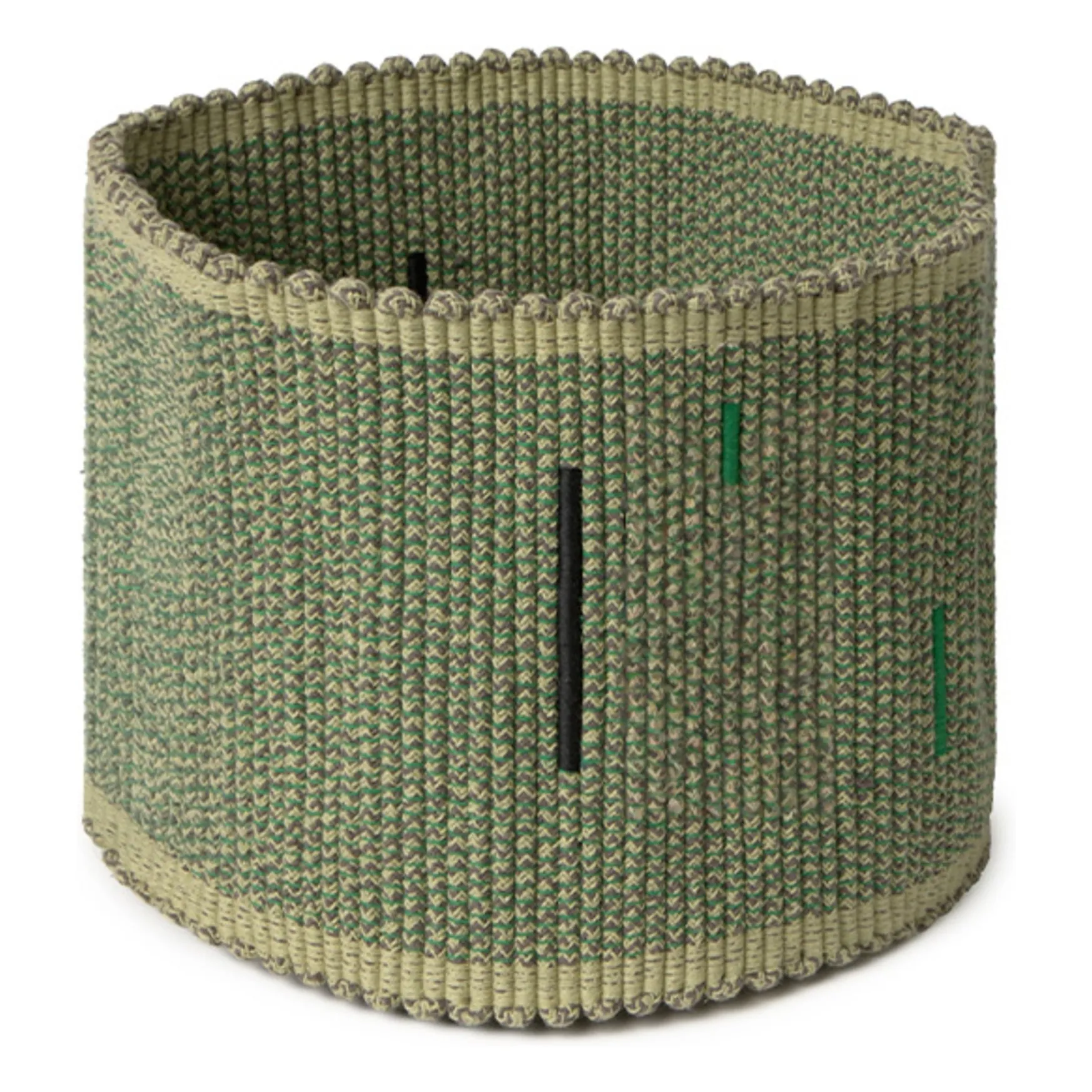 Panier de rangement tissé | Vert- Image produit n°0
