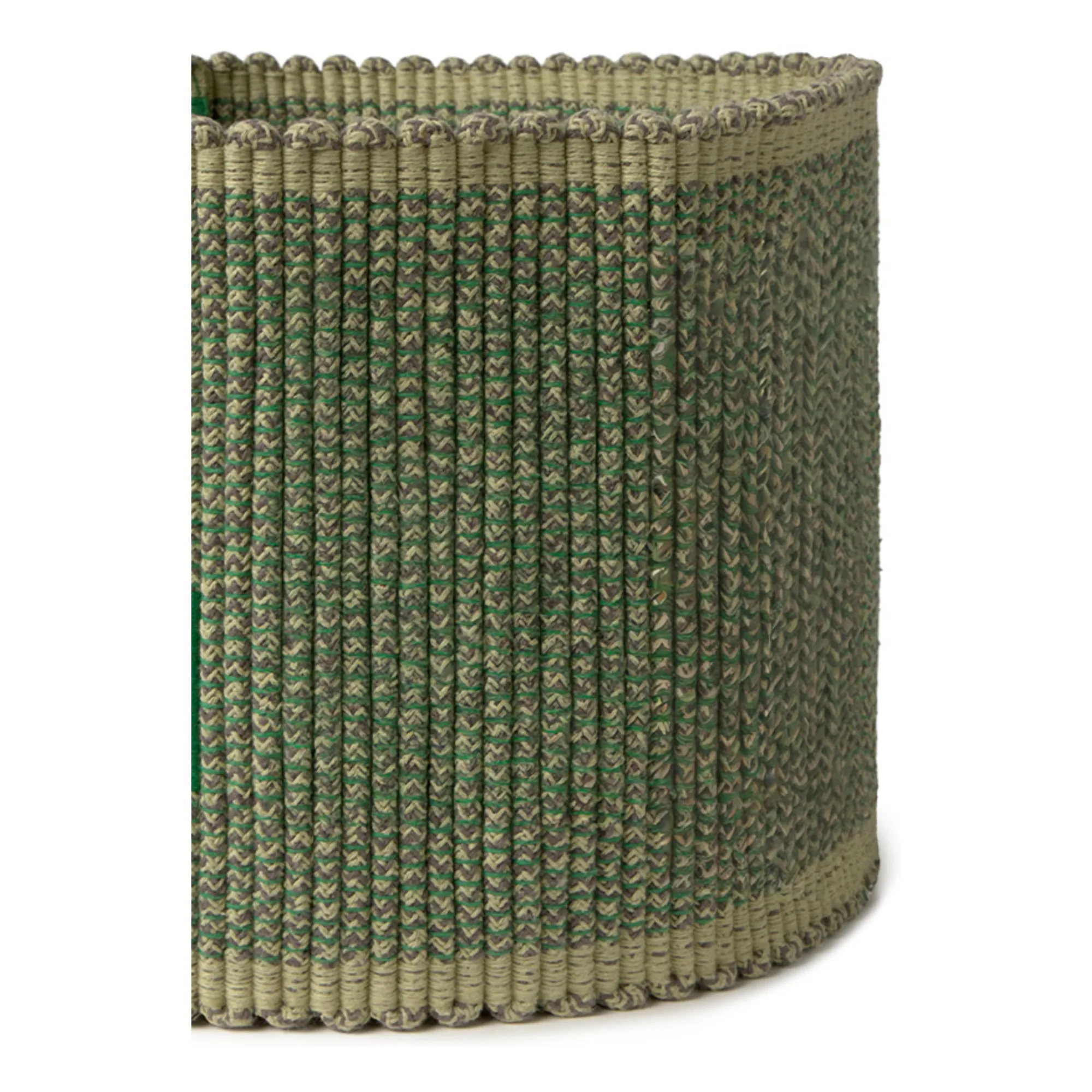 Panier de rangement tissé | Vert- Image produit n°3