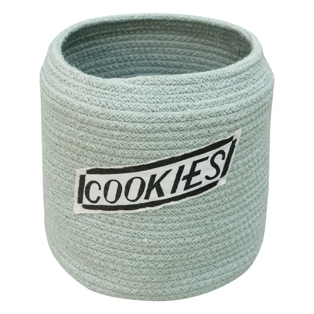 Panier de rangement Cookie | Bleu ciel