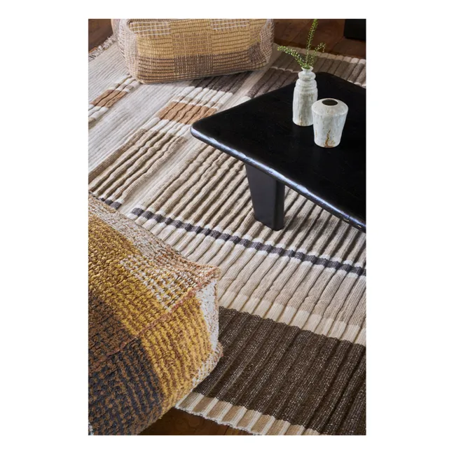 City reversible pouffe | Yellow