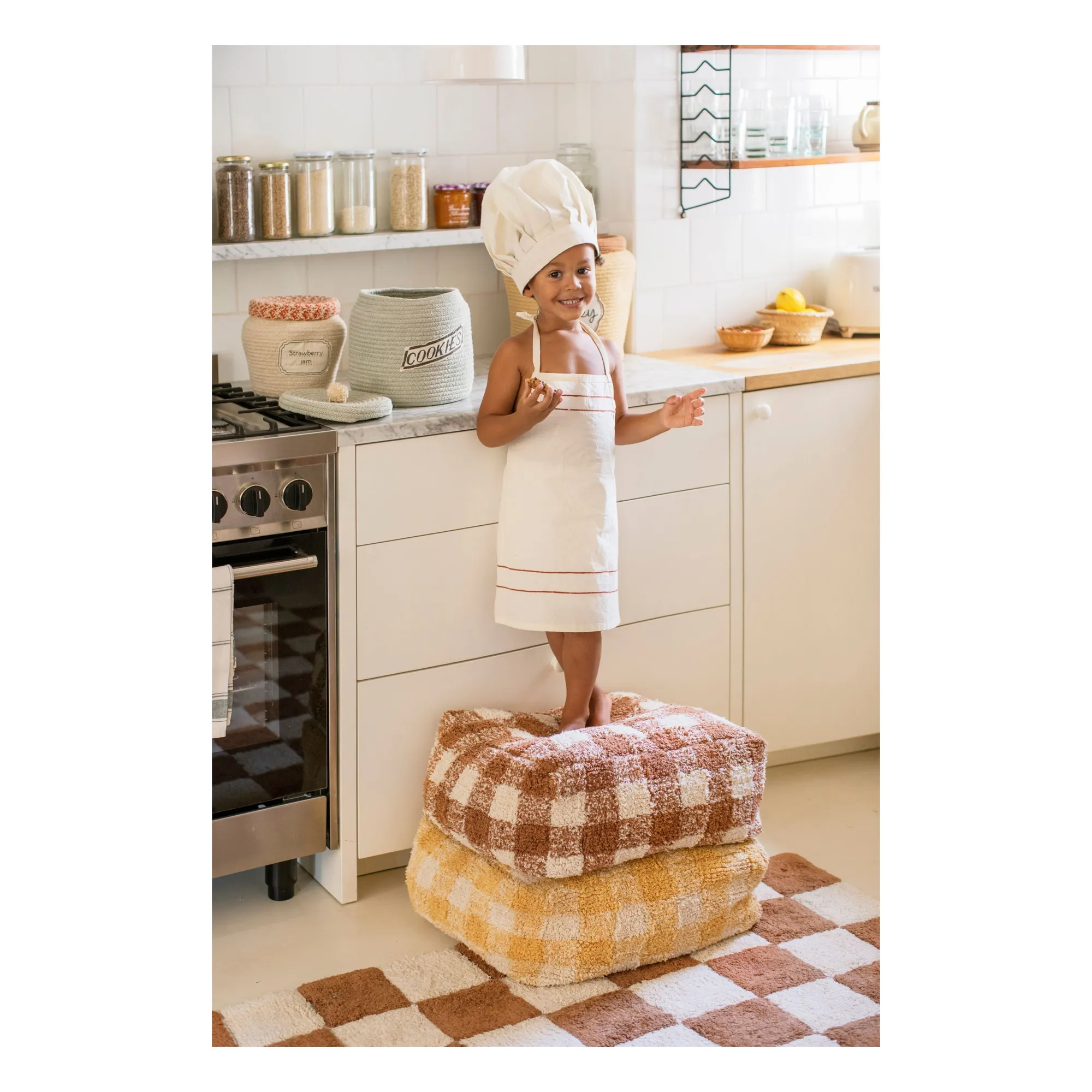 Panier de rangement Jam | Jaune- Image produit n°8
