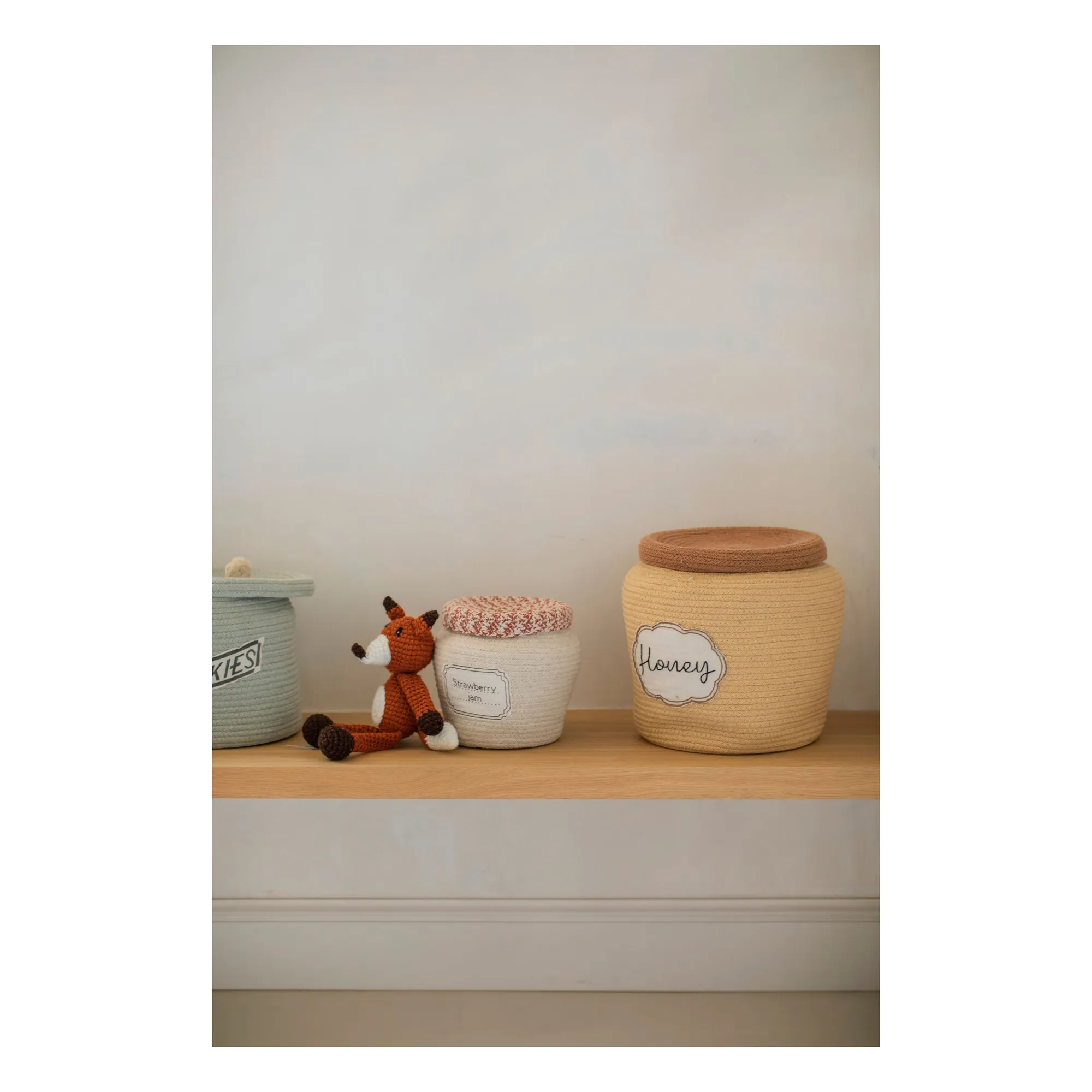 Panier de rangement Jam | Jaune- Image produit n°5