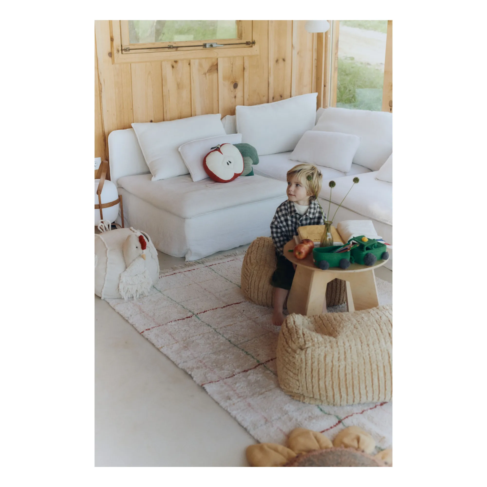 Tapis Color Lines | Beige- Image produit n°7