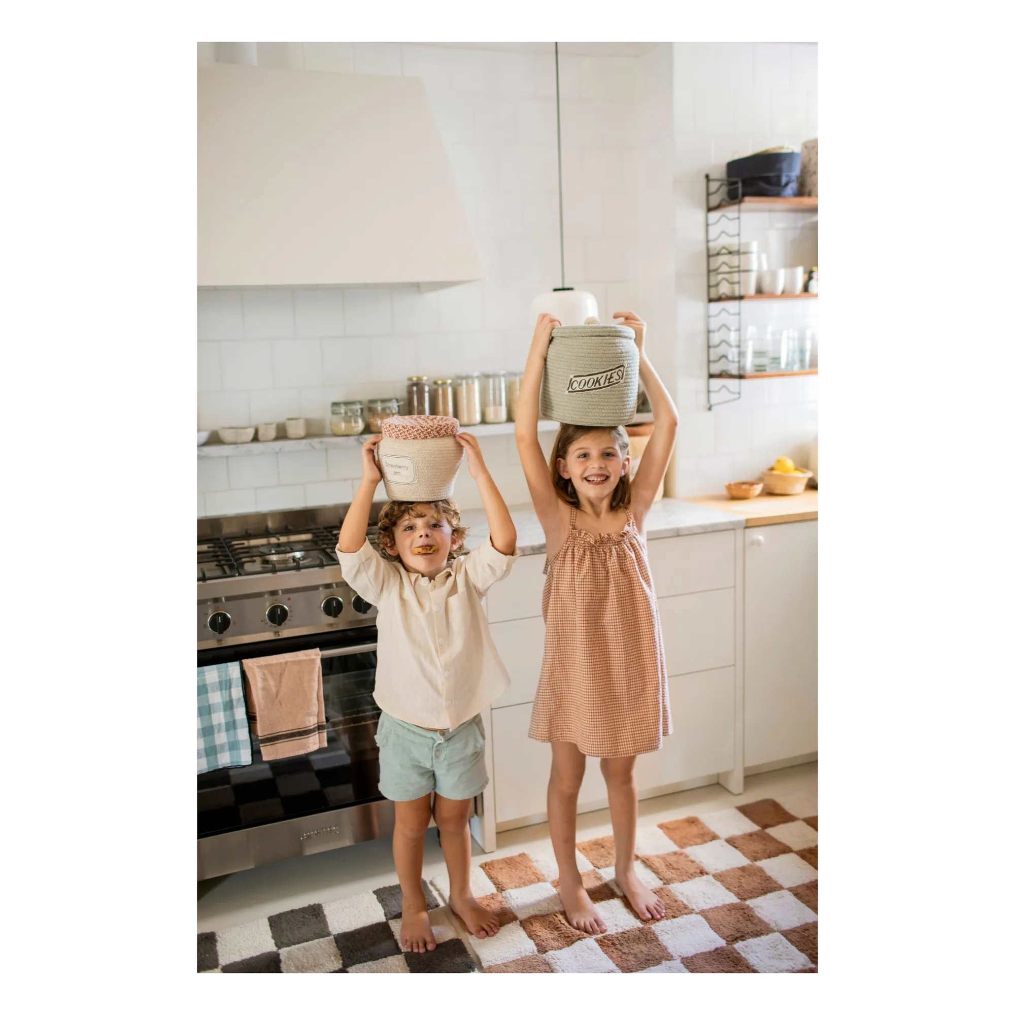 Panier de rangement Jam | Jaune- Image produit n°2