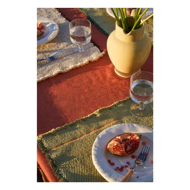 Twill placemats - Set of 2 | Sage