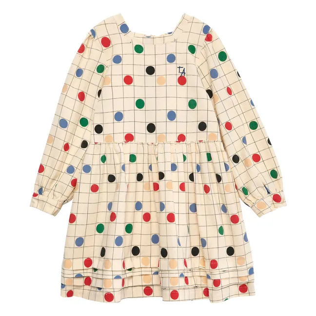 Robe Circles Coton Bio | Beige