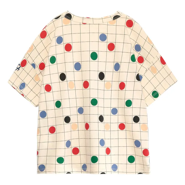 T-shirt Circles Coton Bio | Beige