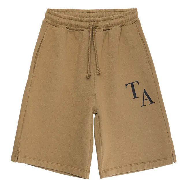 Short N°1 Coton Bio | Marron
