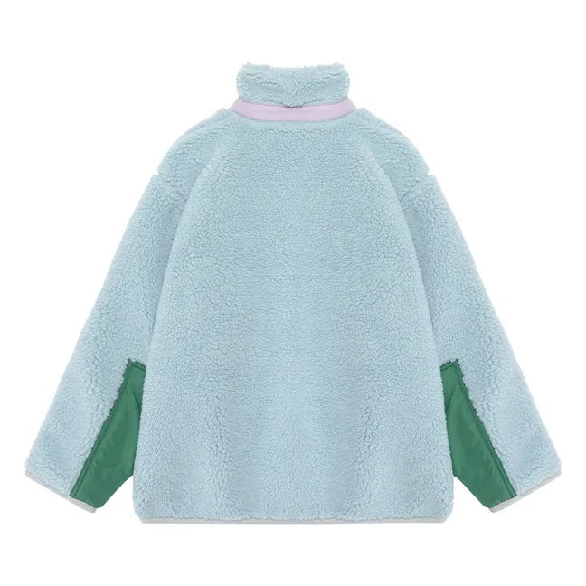 N°3 Reversible Sherpa Jacket | Blue