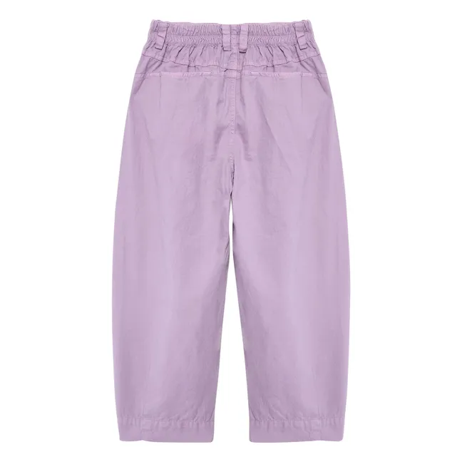 Pantalon N°18 Coton Bio | Lavande