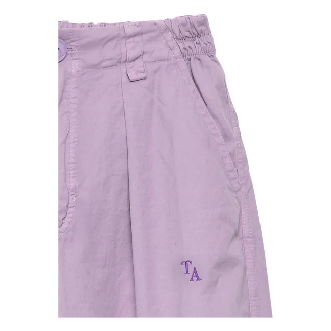 Pantalon N°18 Coton Bio | Lavande