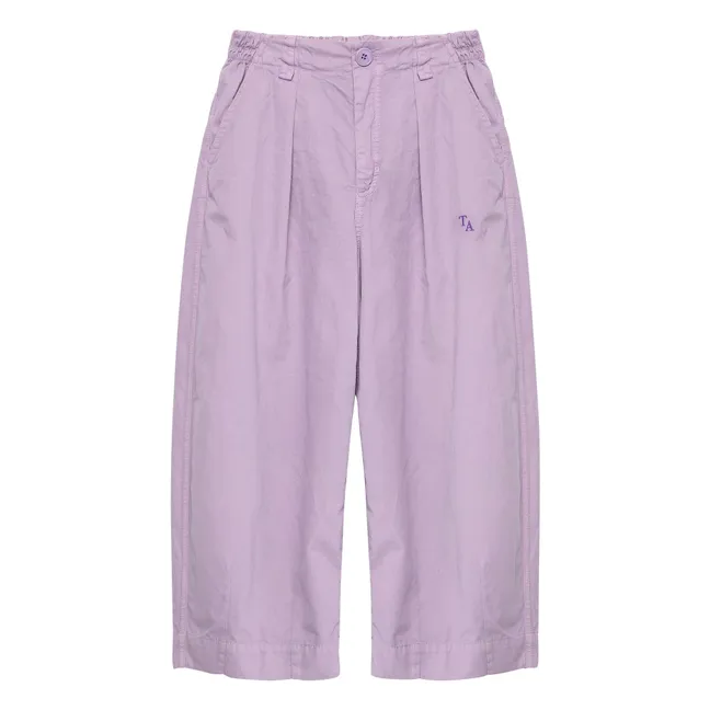 Pantalon N°18 Coton Bio | Lavande