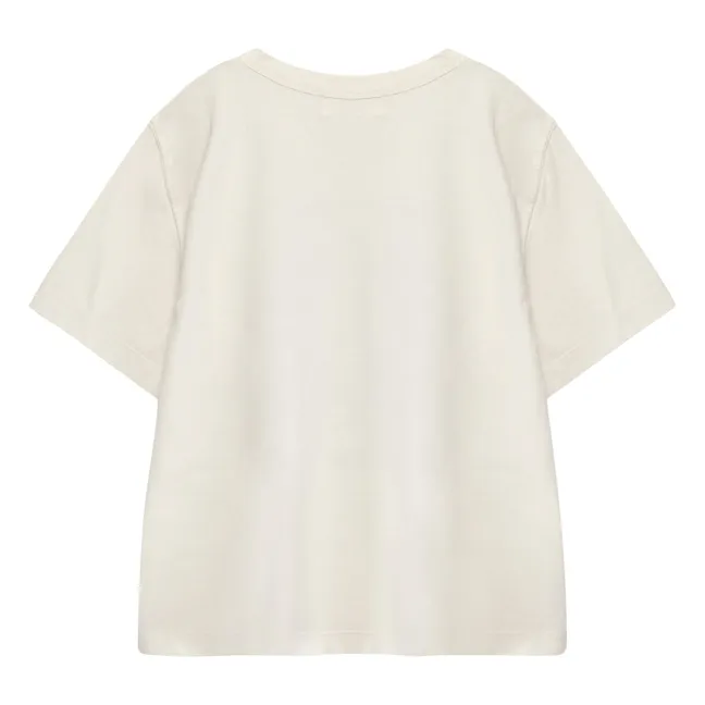 T-shirt N°1 Coton Bio | Ecru