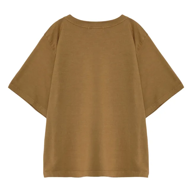 T-shirt N°5 Coton Bio | Marron