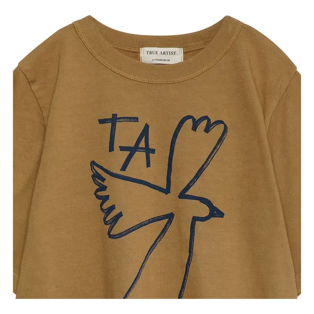 T-shirt N°5 Coton Bio | Marron