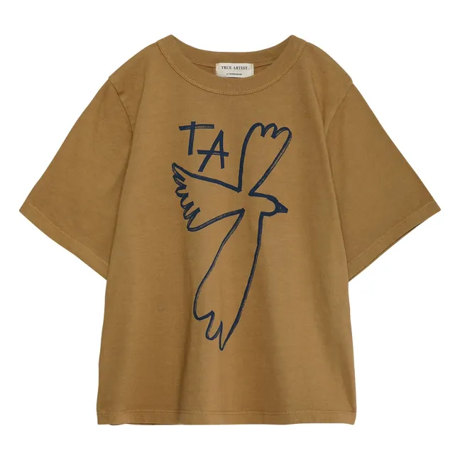 T-shirt N°5 Coton Bio | Marron