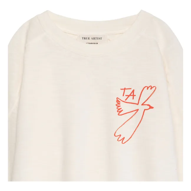 T-shirt N°23 | Ecru