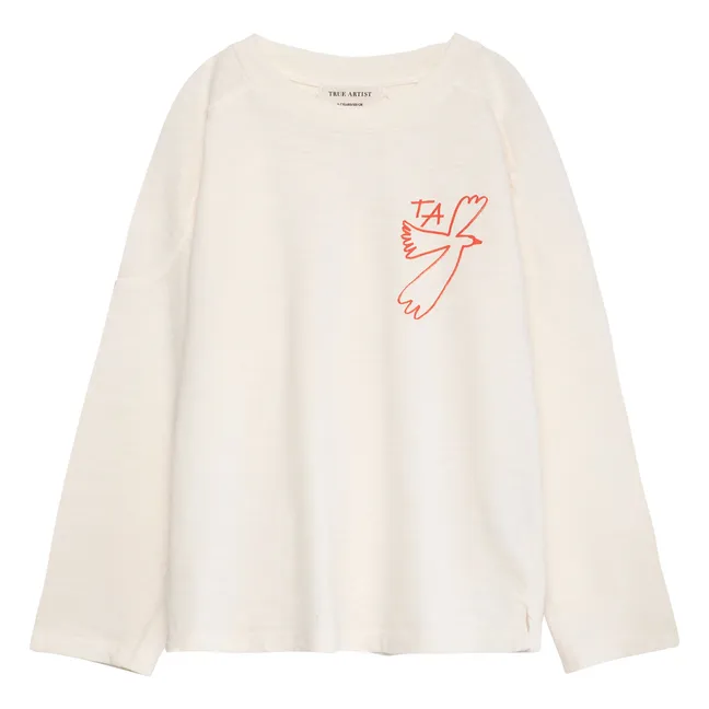 T-shirt N°23 | Ecru