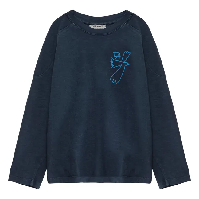 T-shirt N°23 | Bleu foncé
