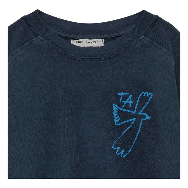 T-shirt N°23 | Bleu foncé