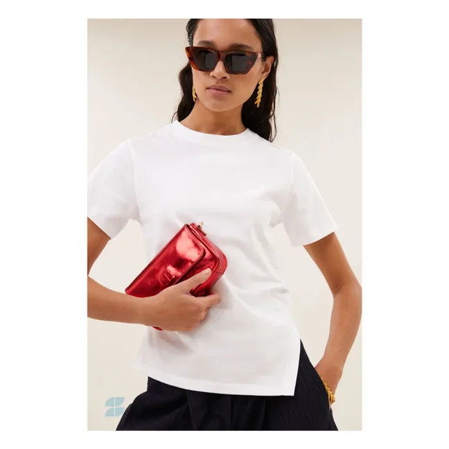 Camiseta Freja de algodón orgánico | Blanco