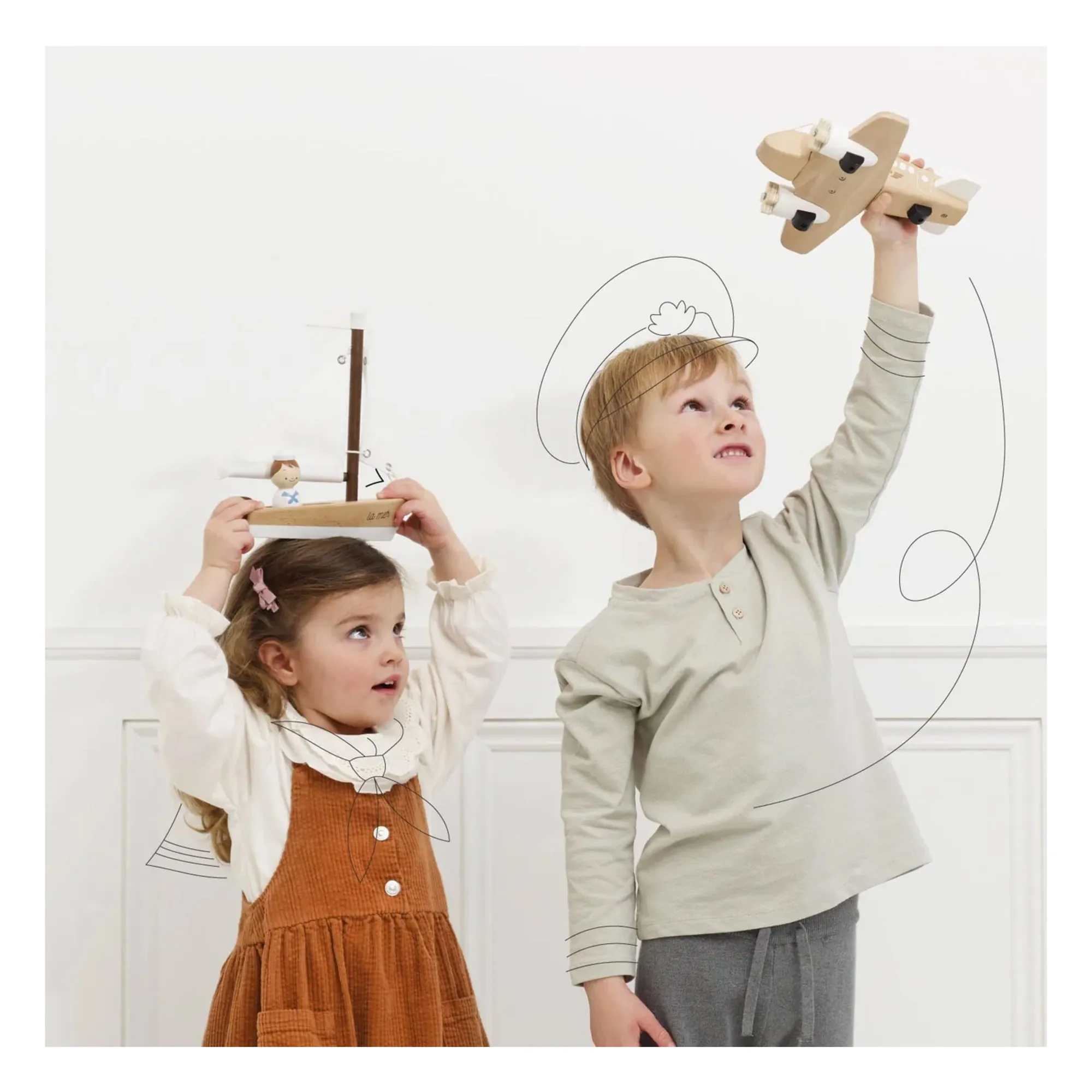 Avion | Bois clair- Image produit n°4