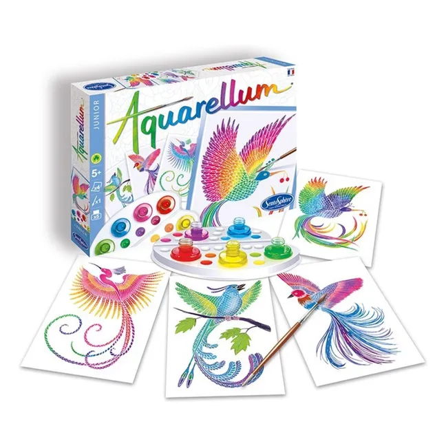 Aquarellum Oiseaux du paradis