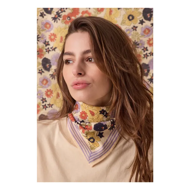 Bufanda Manika Floral | Azul