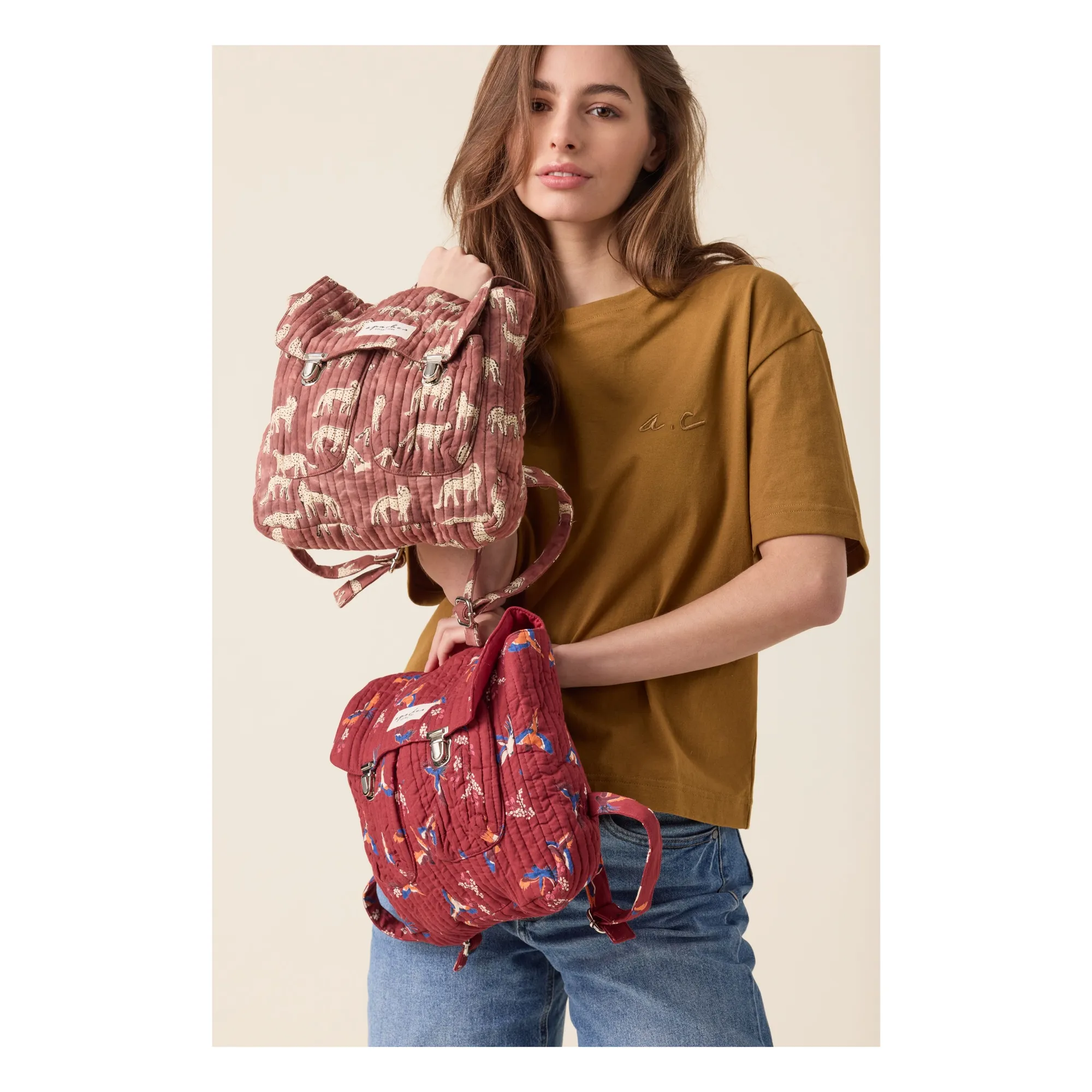 Sac à Dos Suji Bengals | Marron- Image produit n°1