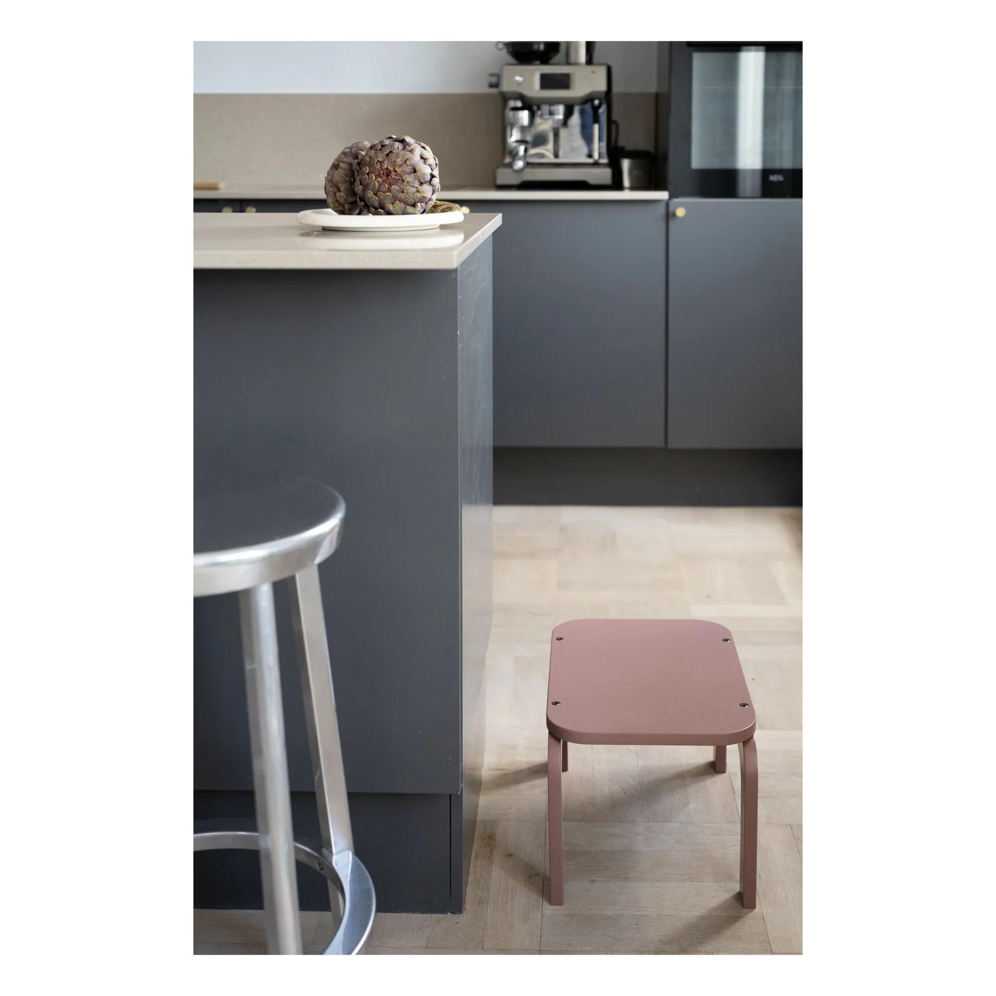 Marche-pied Kiddo | Vieux Rose- Image produit n°5