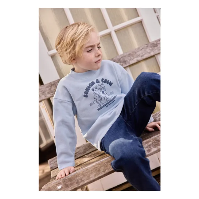T-shirt Laurel Crew | Bleu Clair