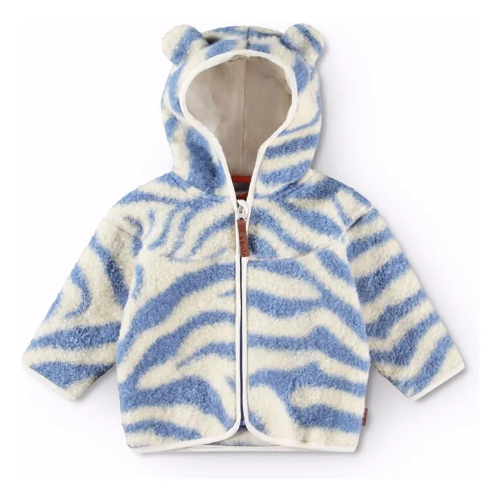 Molo Ummi Sherpa Zebra Jacket Pale blue Smallable