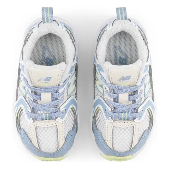 Elasticated Lace Sneakers 530 | Pale blue