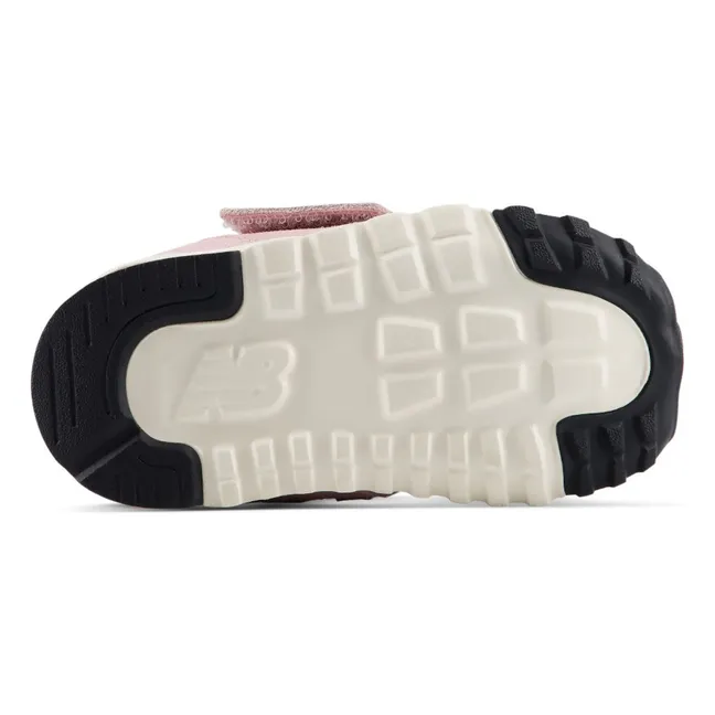 Baskets Scratchs Ouverture Totale 574 | Rose poudré