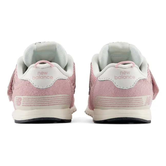 Baskets Scratchs Ouverture Totale 574 | Rose poudré