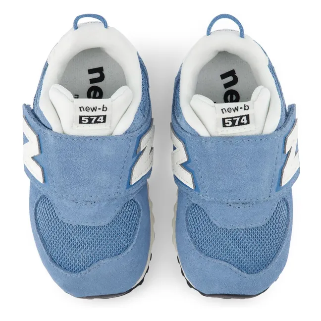 Baskets Scratchs Ouverture Totale 574 | Bleu