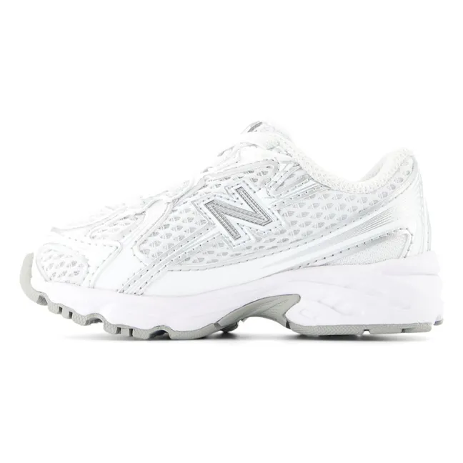 Elasticated Lace Sneakers 740 | White