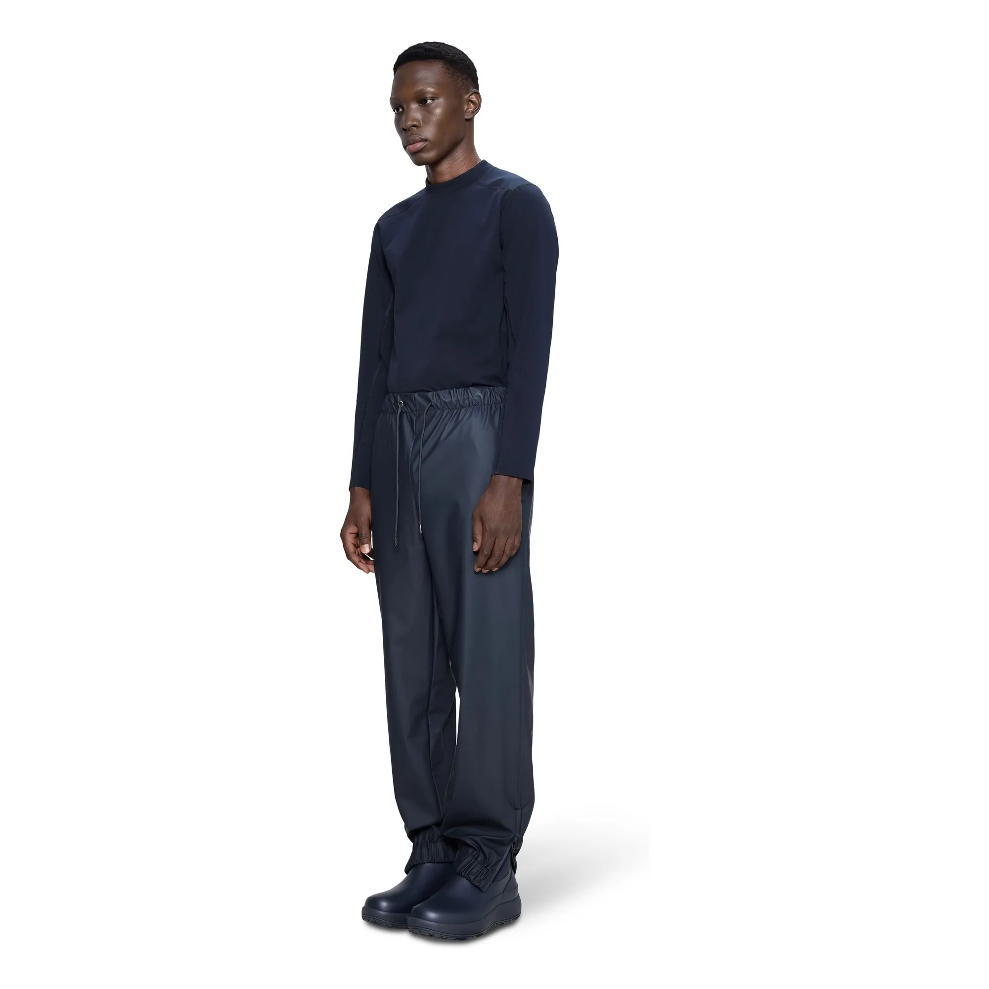 Pantalon Regular W3 | Bleu marine- Image produit n°2