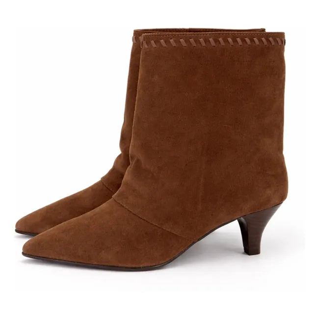 Bottines Maeve Suède | Taupe