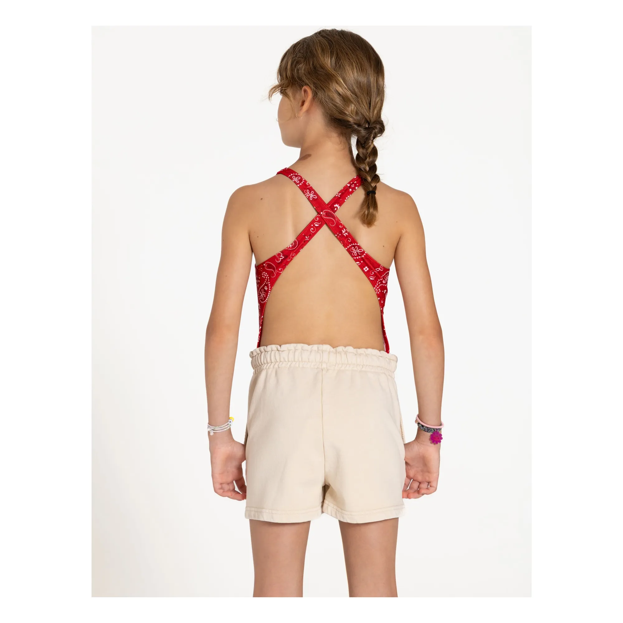 Maillot de Bain Bay Bandana | Rouge- Image produit n°4