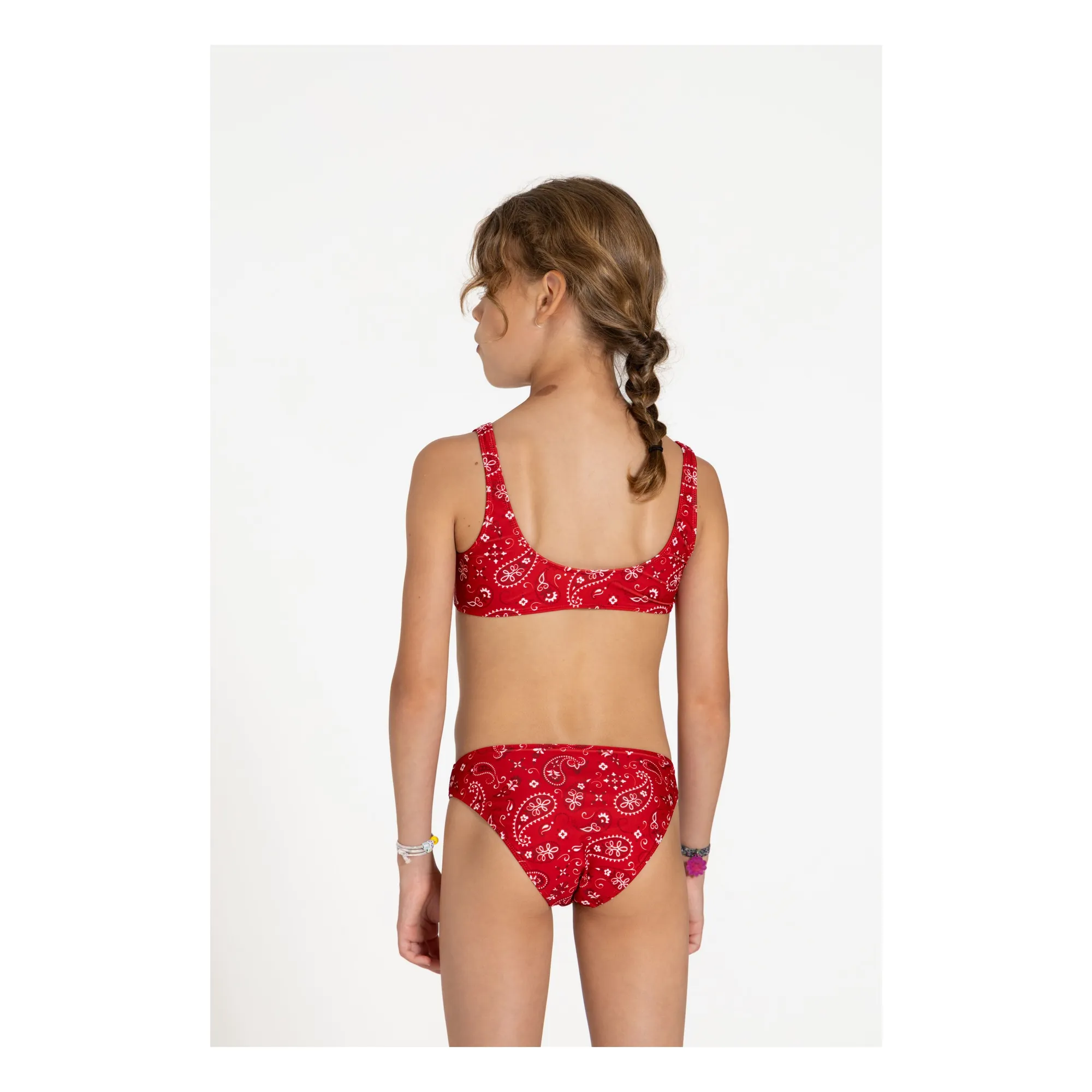 Maillot de Bain Dune Bandana | Rouge- Image produit n°4
