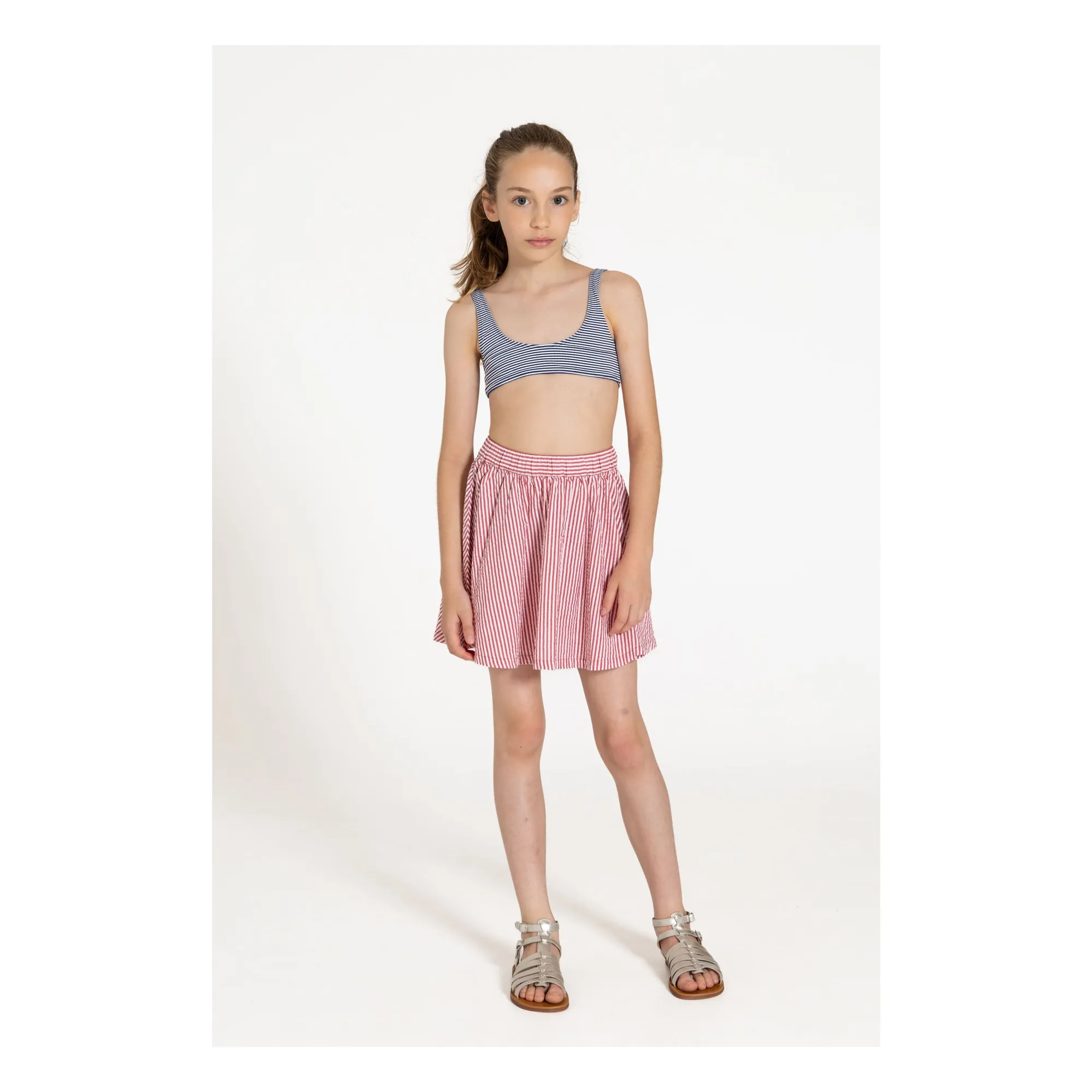 Maillot de Bain Loan Rayé | Bleu marine- Image produit n°5
