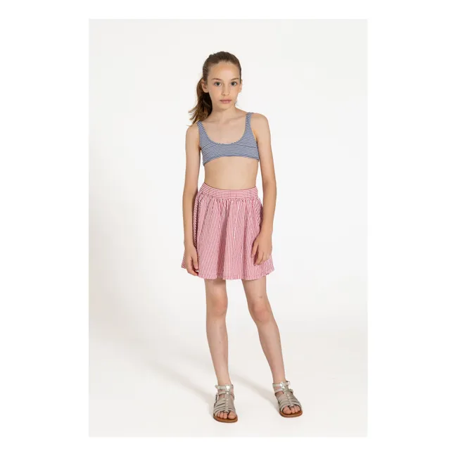 Maillot de Bain Loan Rayé | Bleu marine