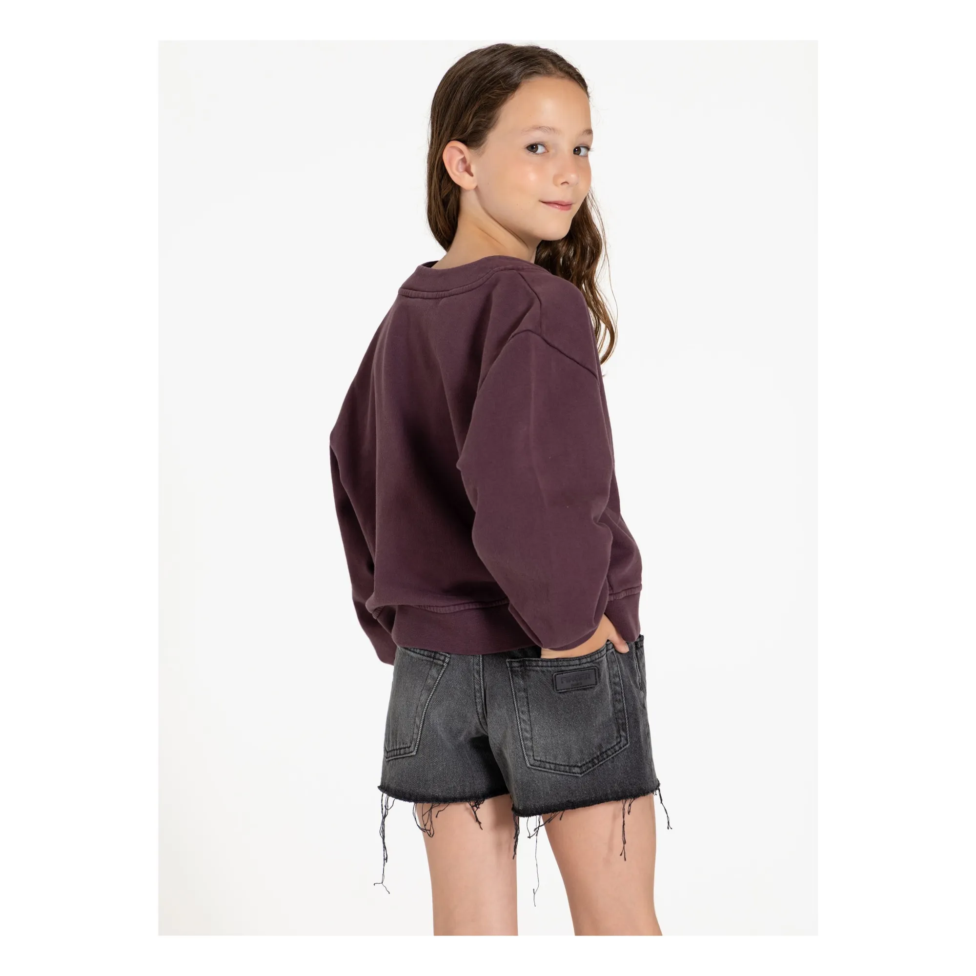 Cardigan Lars Coton Bio | Violine- Image produit n°6