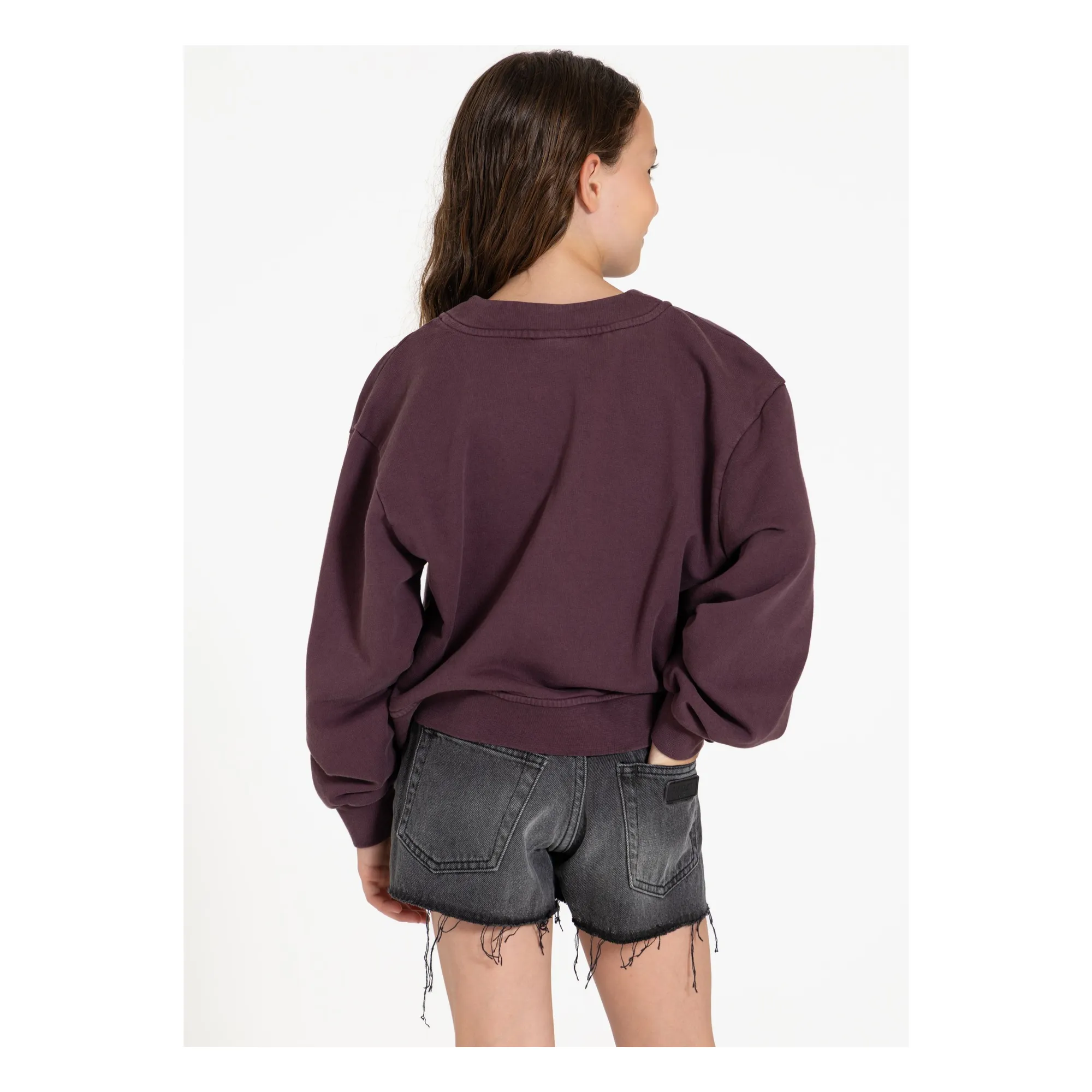 Cardigan Lars Coton Bio | Violine- Image produit n°5