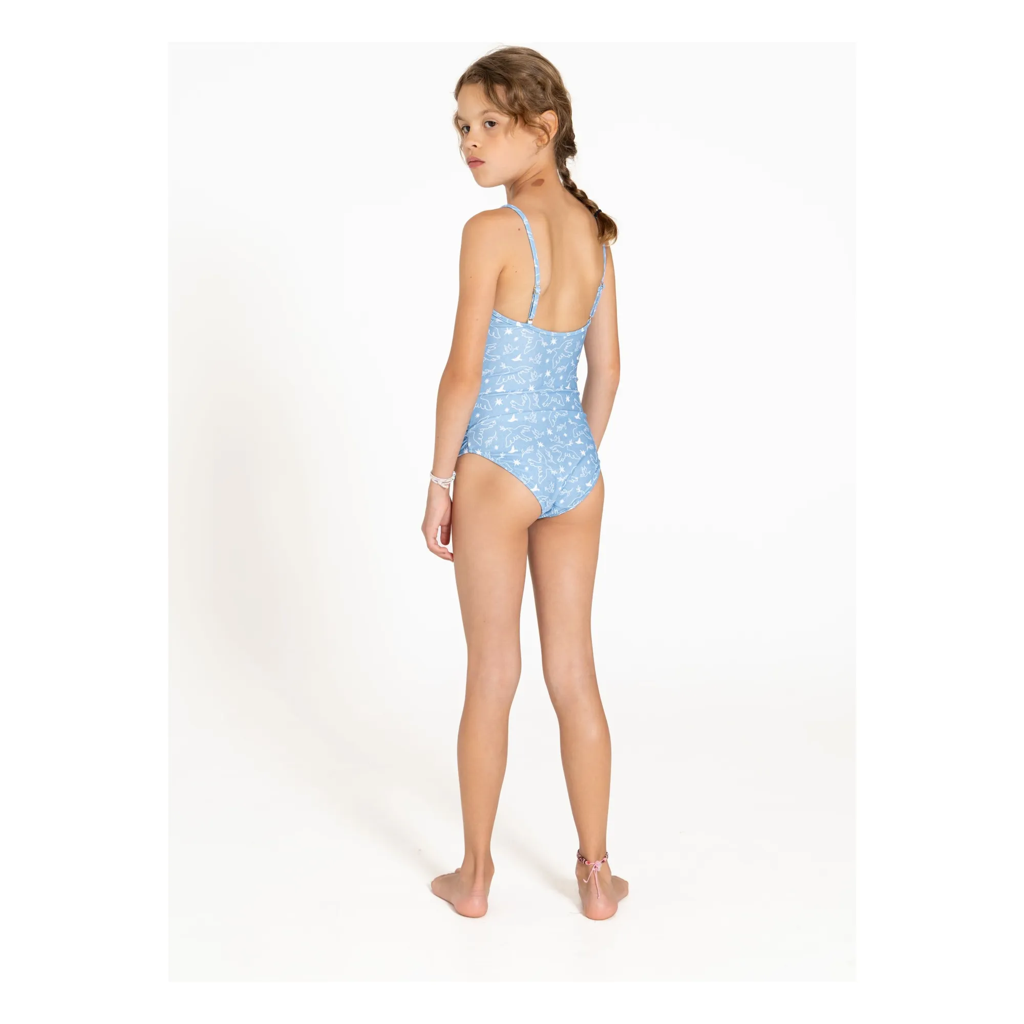 Maillot de Bain Coralie | Bleu jean- Image produit n°4