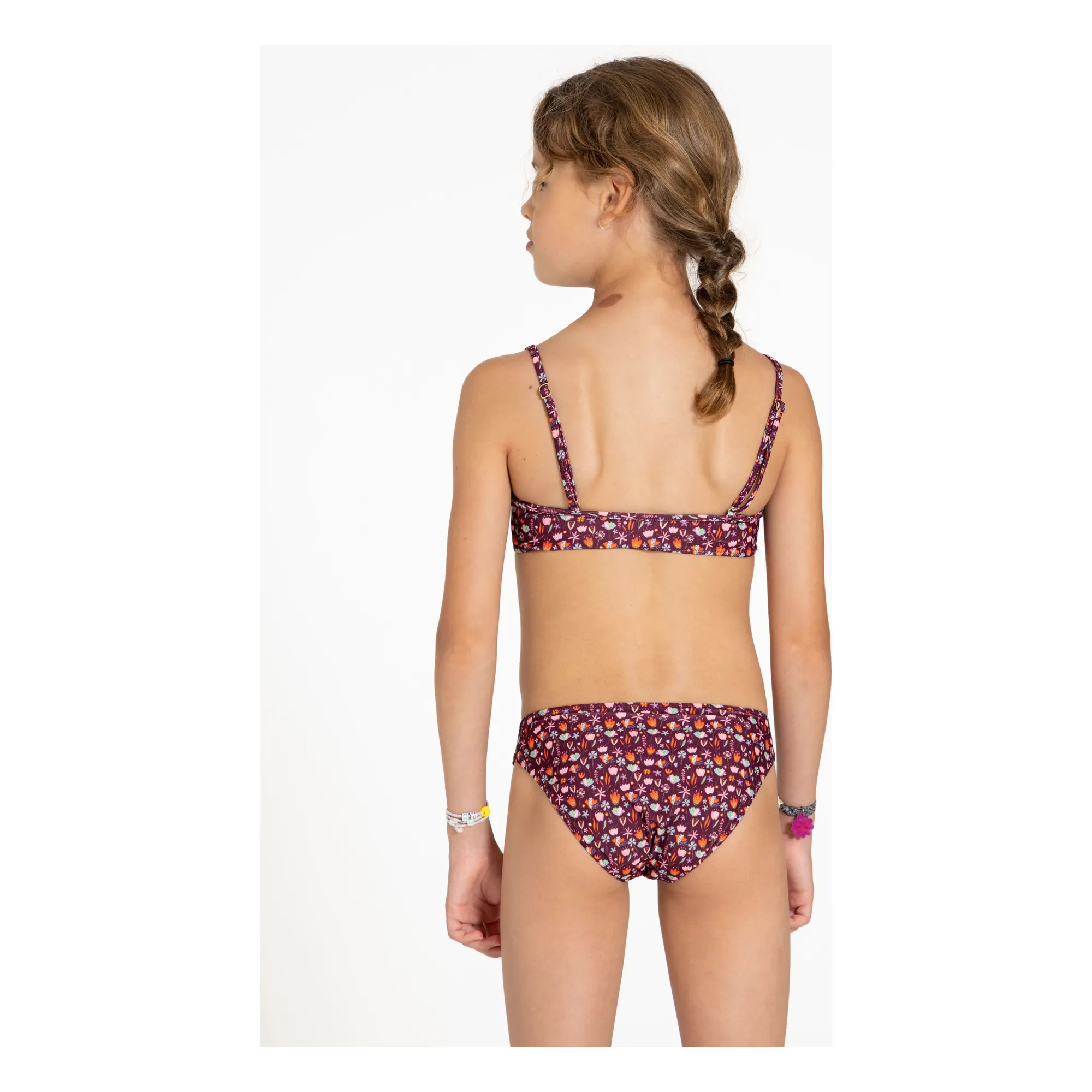 Maillot de Bain Sway Fleuri | Violine- Image produit n°5